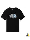 Graphic Half Dome Short Sleeve T-Shirt Black - THE NORTH FACE - BALAAN 2