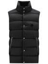 Men's Herniaire Down Vest Black - MONCLER - BALAAN 1