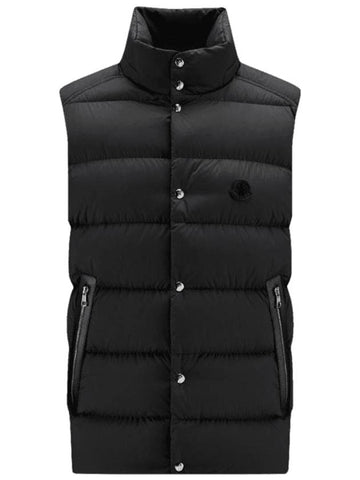 Men's Herniaire Down Vest Black - MONCLER - BALAAN 1