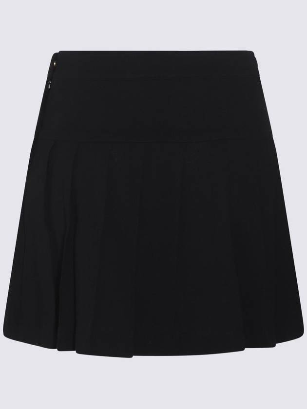 Short Skirt PWCC070S24FAB001 1010 BLACK BLAC - PALM ANGELS - BALAAN 3