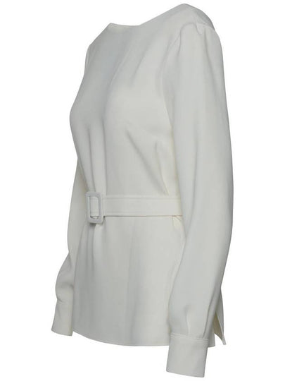 P.A.R.O.S.H. White Polyester Blouse - P.A.R.O.S.H. - BALAAN 2