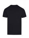 Logo Cotton Short Sleeve T-Shirt Black - ALEXANDER MCQUEEN - BALAAN 3