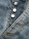 Zipper straight jeans PMYA016F 19660023 8500 - PALM ANGELS - BALAAN 8