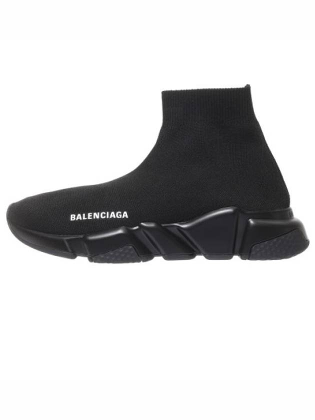 Speed ​​Recycle Knit High Top Sneakers Black - BALENCIAGA - BALAAN 3