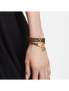 Essential V Monogram Bracelet Gold Brown - LOUIS VUITTON - BALAAN 3