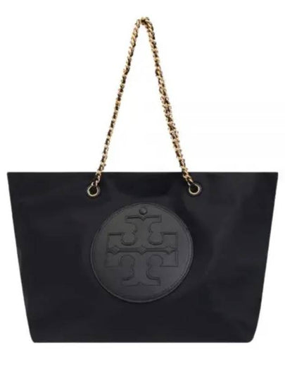 Ella Chain Tote Bag Black - TORY BURCH - BALAAN 2