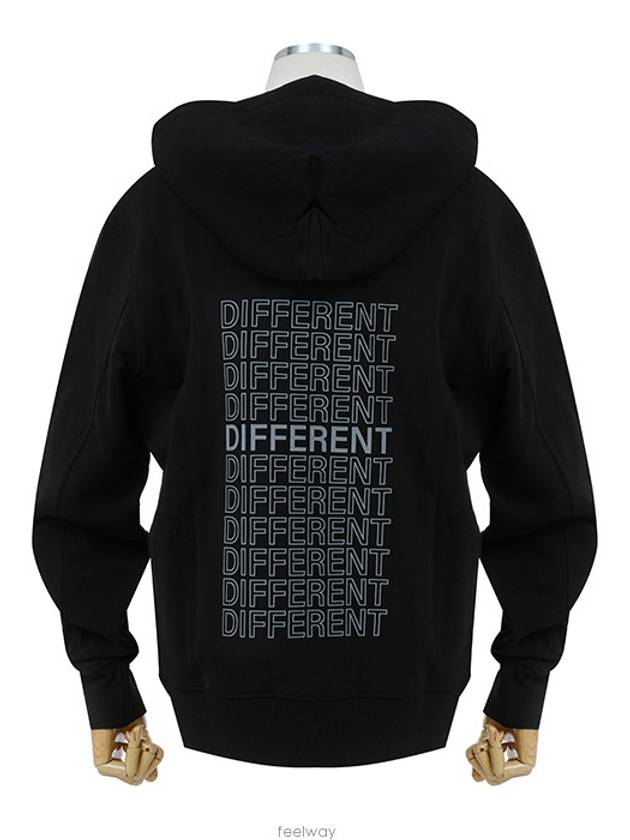 Back Lettering Printed Hoodie Black - MONCLER - BALAAN 2