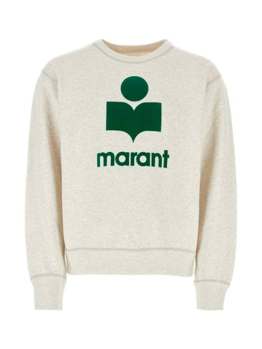 Mikoy Logo Print Sweatshirt White - ISABEL MARANT - BALAAN 1