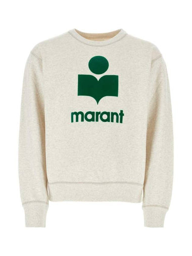 Mikoy Logo Print Sweatshirt White - ISABEL MARANT - BALAAN 1