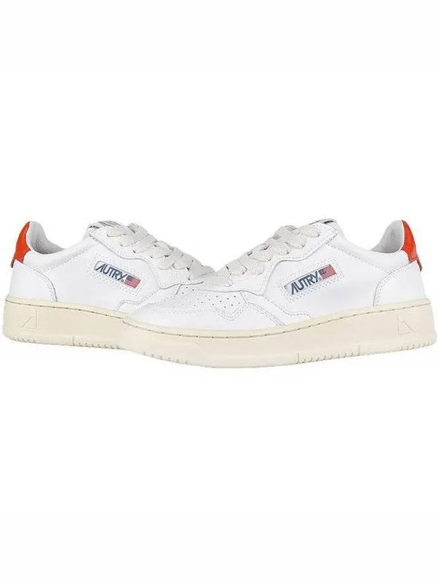 Medalist Orange Tab Low Top Sneakers White - AUTRY - BALAAN 2