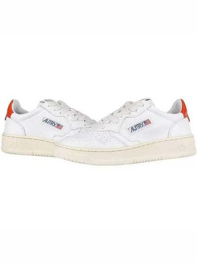 Medalist Orange Tab Low Top Sneakers White - AUTRY - BALAAN 2