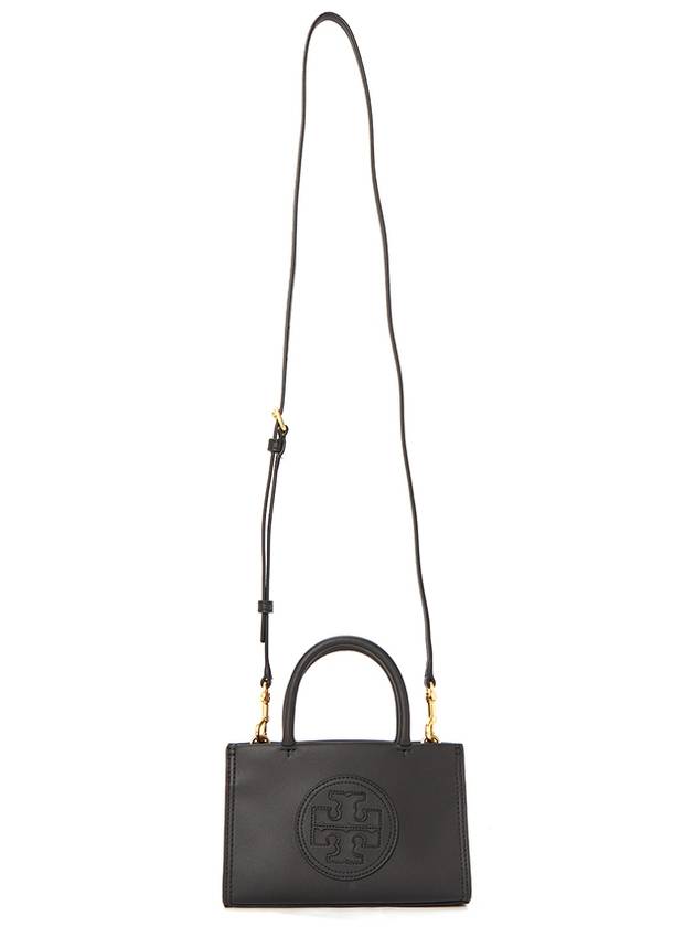 Ella Bio Mini Tote Bag Black - TORY BURCH - BALAAN 8