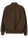 Thule Cotton Reversible Bomber Jacket Dark Khaki Desert Mist - LORO PIANA - BALAAN 4