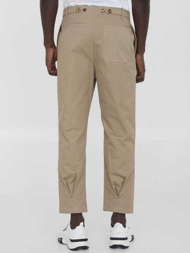 Pants In Cotton Gabardine - VALENTINO - BALAAN 4