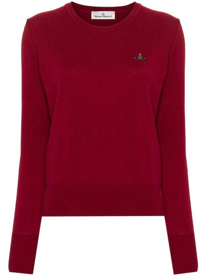 ORB Logo Knit Top Red - VIVIENNE WESTWOOD - BALAAN 2