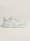 Bouncing Sneakers Mesh Suede Goatskin Blanc - HERMES - BALAAN 3