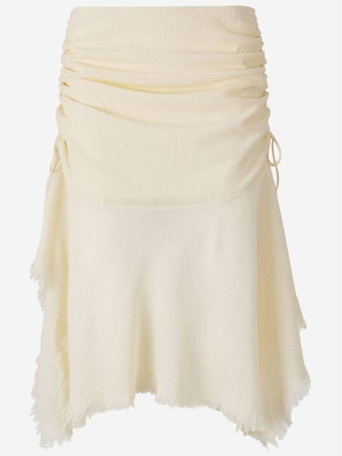 Draped Midi Skirt - ACNE STUDIOS - BALAAN 1