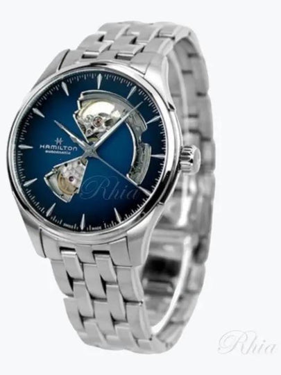 Jazzmaster Automatic 40MM Silver Watch Deep Blue - HAMILTON - BALAAN 2