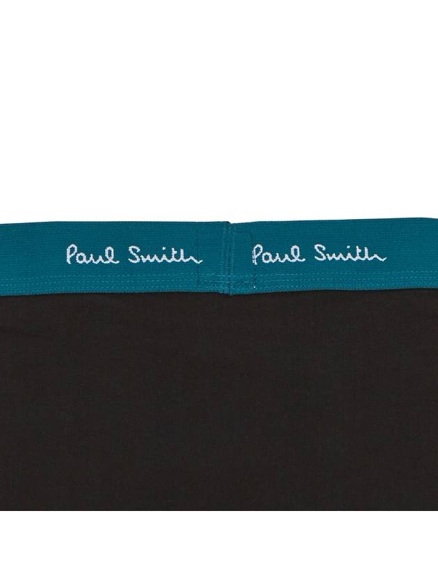 Signature Logo Cotton Briefs Black 3-Pack - PAUL SMITH - BALAAN 6