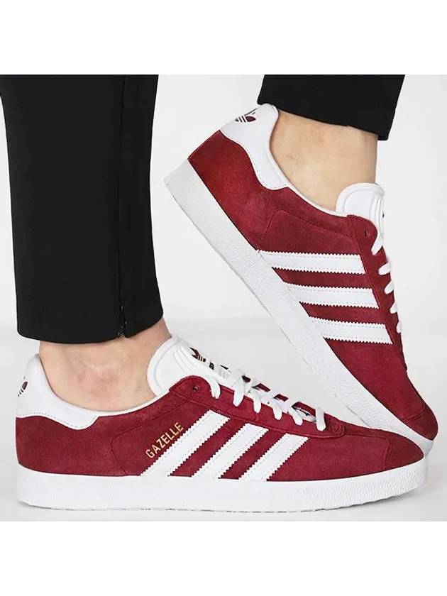 Gazelle Low Top Sneakers Burgundy - ADIDAS - BALAAN 2