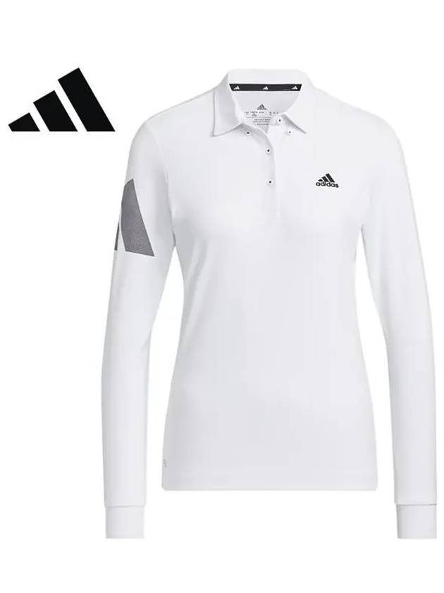 HG8249 AeroReady Long Sleeve T-Shirt - ADIDAS GOLF - BALAAN 1