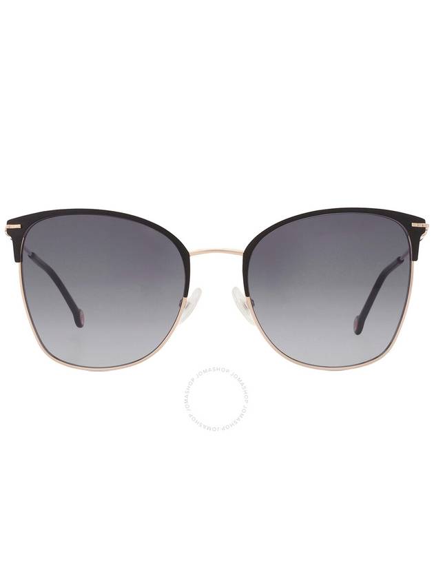 Carolina Herrera Grey Shaded Butterfly Ladies Sunglasses CH 0036/S 0RHL/9O 56 - CAROLINA HERRERA - BALAAN 1