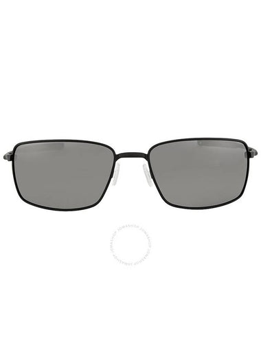 Oakley Square Wire Black Iridium Rectangular Men's Sunglasses OO4075 407505 60 - OAKLEY - BALAAN 1