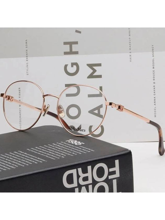 Glasses Frame MM5081 033 Rose Gold Women's Fashion - MAX MARA - BALAAN 2