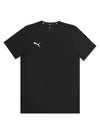 Team Goal Casual Short Sleeve T-Shirt Black - PUMA - BALAAN 2