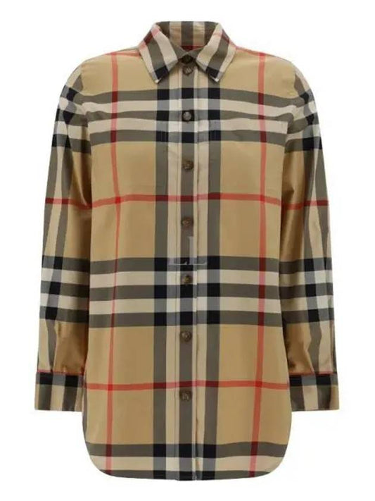 Vintage Check Shirt Beige - BURBERRY - BALAAN 2