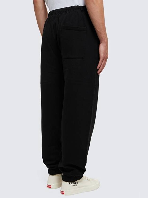 Logo Patch Jogger Track Pants Black - KENZO - BALAAN 3