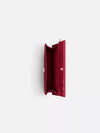 Lady Cannage Patent Calfskin Flap Card Wallet Red - DIOR - BALAAN 4