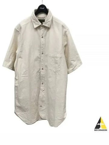 BRITISH OFFICERS SHIRT SS 80480011001 100 short sleeve - NIGEL CABOURN - BALAAN 1