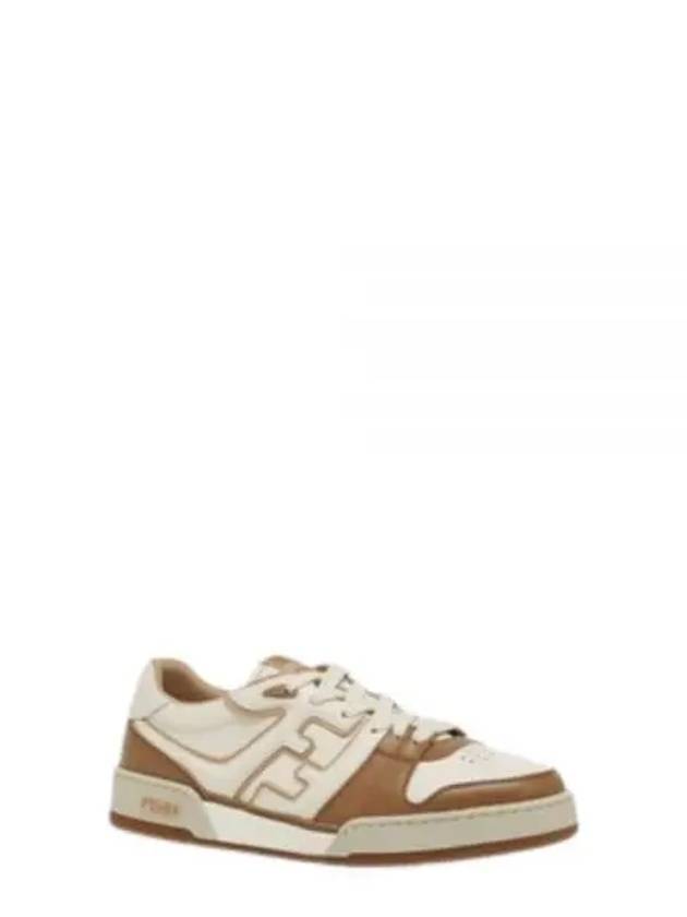 Match Low Top Sneakers Brown - FENDI - BALAAN 2