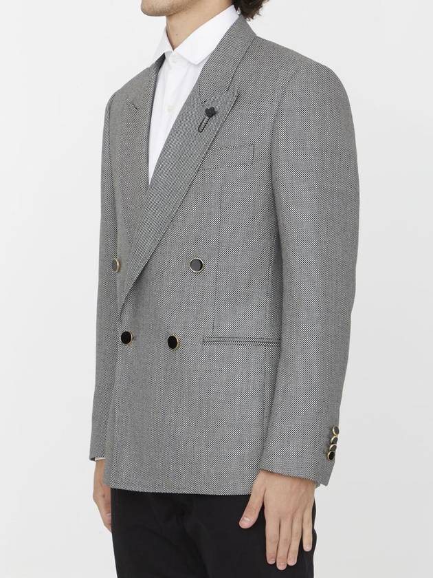 Double-Breasted Wool Jacket - RVR LARDINI - BALAAN 2