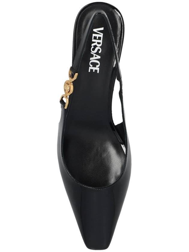 Versace Leather Pumps, Women's, Black - VERSACE - BALAAN 6