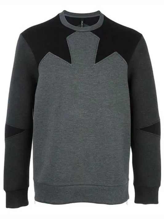 Starpanel Sweatshirt PBJS191V E520C 1240 - NEIL BARRETT - BALAAN 1