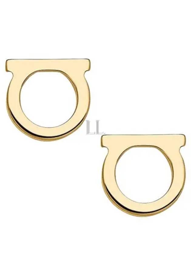 Gancini Earrings Gold - SALVATORE FERRAGAMO - BALAAN 2