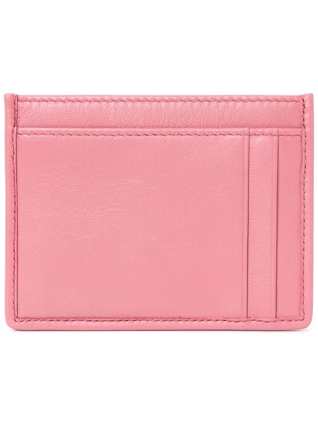 Matelasse Nappa Leather Card Wallet Begonia Pink - MIU MIU - BALAAN 3