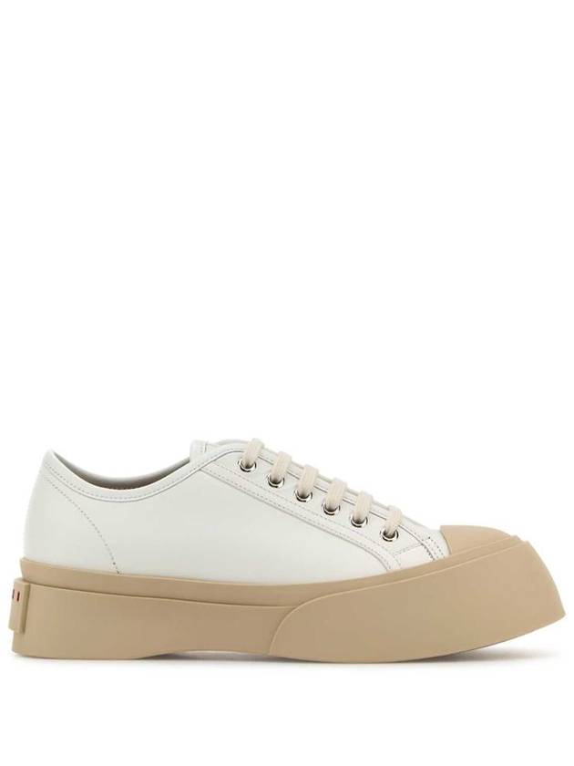 Pablo Lace-Up Low Top Sneakers White - MARNI - BALAAN 2