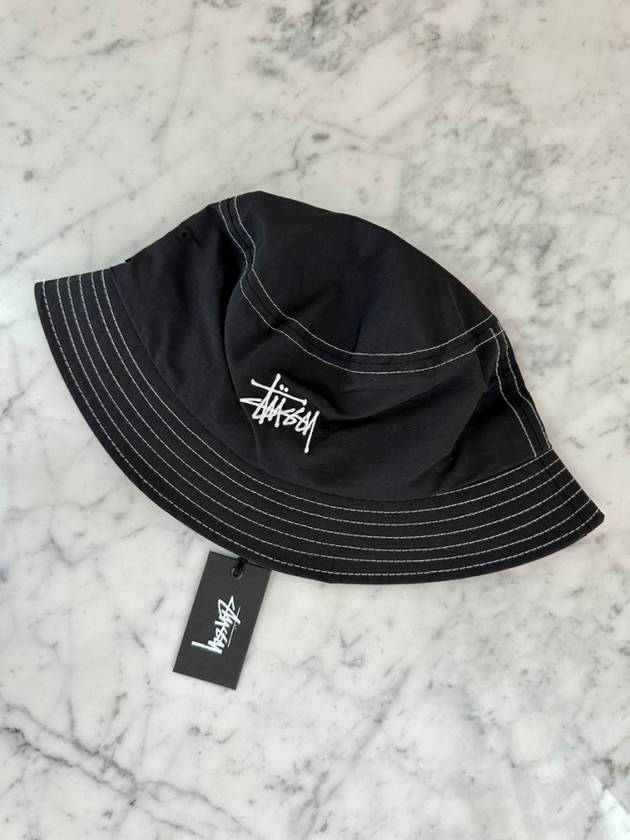 Contrast Graffiti Bucket Hat Black - STUSSY - BALAAN 2