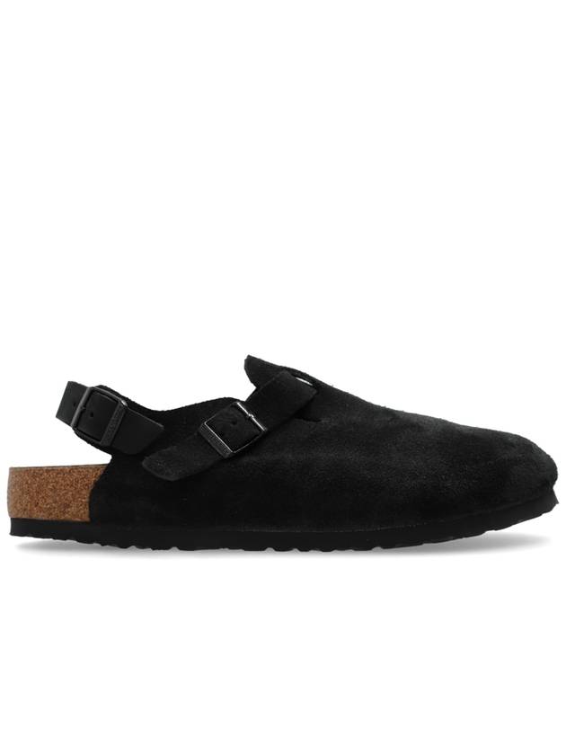 Tokyo Suede Sandals Black - BIRKENSTOCK - BALAAN 1