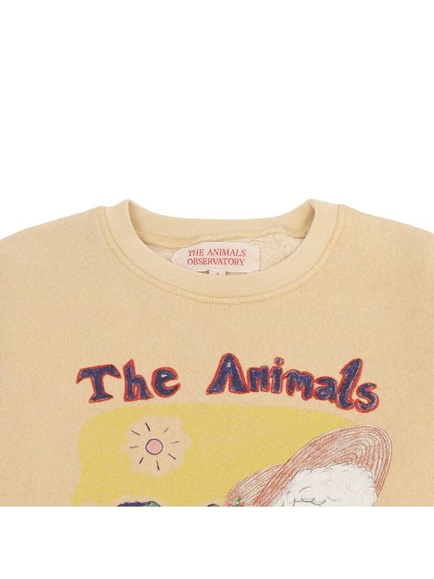 Kids brushed sweatshirt F24022 305 FN - THE ANIMALS OBSERVATORY - BALAAN 3