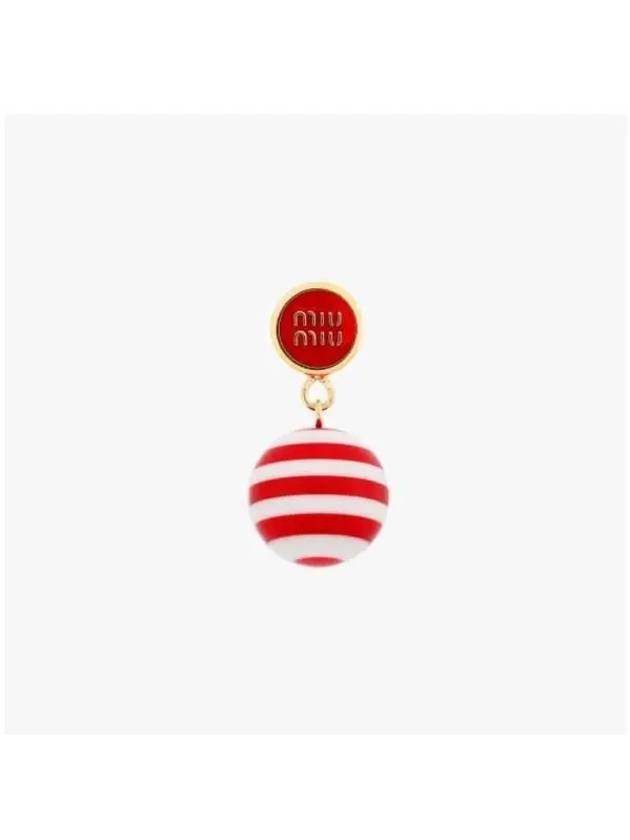 5IO110 2F79 F0011 Women Earrings - MIU MIU - BALAAN 3