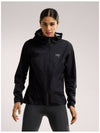 Women's Norvan Shell Hooded Jacket Black - ARC'TERYX - BALAAN 3