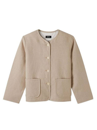 Katia Jacket Beige - A.P.C. - BALAAN 1