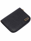 Vagabond Compact Alpina Calf Leather Half Wallet Black - DELVAUX - BALAAN 6