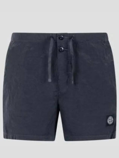 Swimming Nylon Trunk Shorts Avio Blue - STONE ISLAND - BALAAN 2