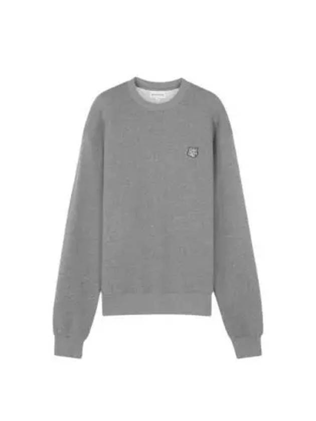 Bold Fox Head Cotton Sweatshirt Grey - MAISON KITSUNE - BALAAN 2