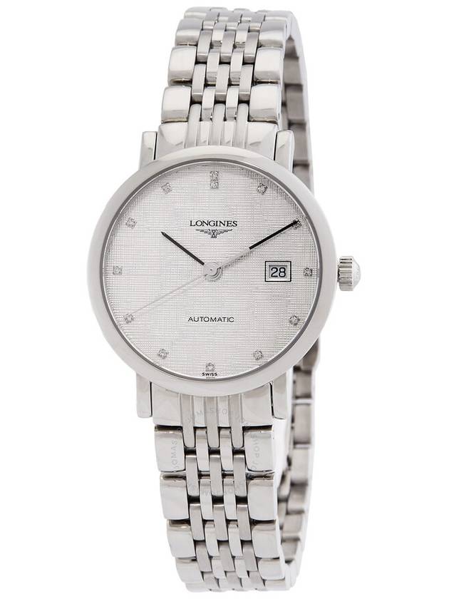 Longines Elegant Automatic Diamond Ladies Watch L4.310.4.77.6 - LONGINES - BALAAN 1